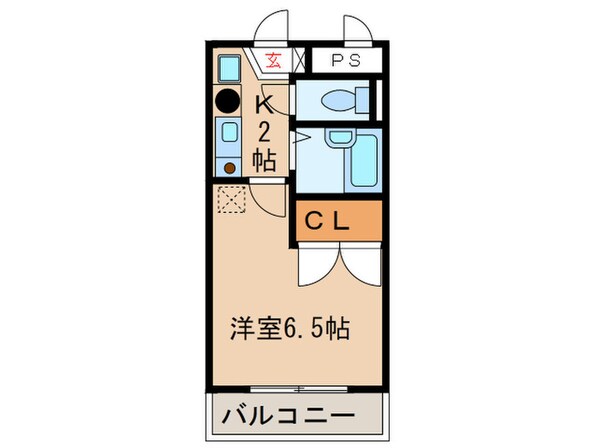 エクセレンス鳩岡の物件間取画像